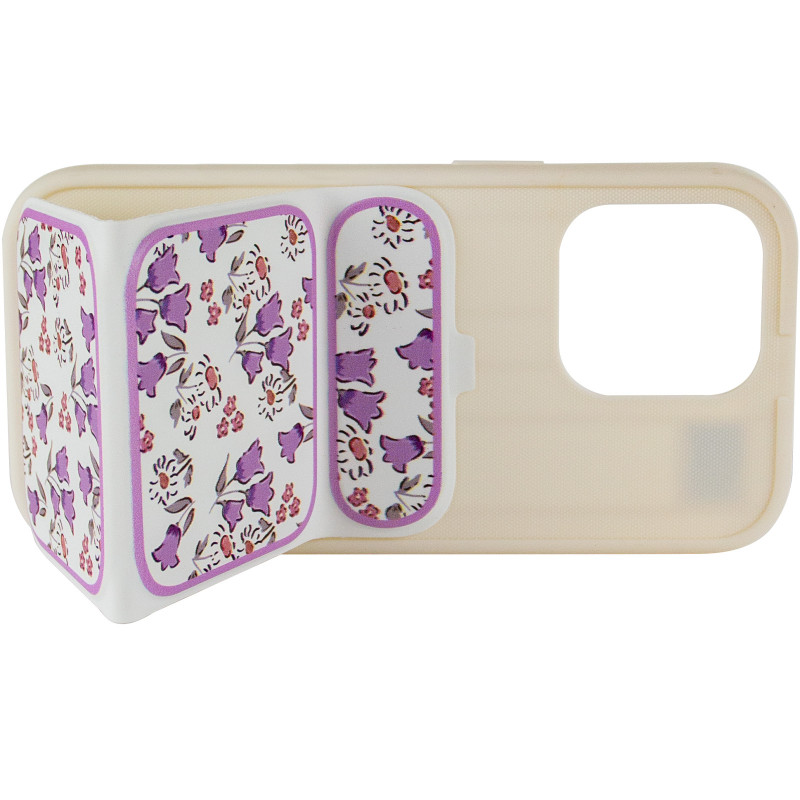Купить Чехол TPU Panel Stand для Apple iPhone 15 Pro (6.1") (Floral Breeze) на vchehle.ua