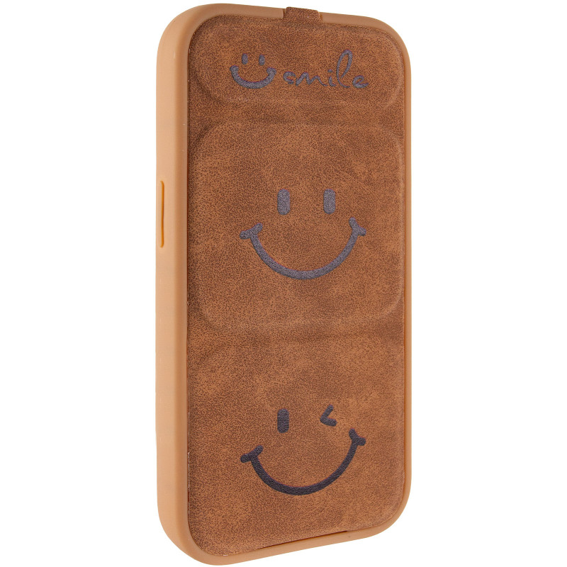 Чехол TPU Panel Stand для Apple iPhone 15 Pro (6.1") (Soft Smile)
