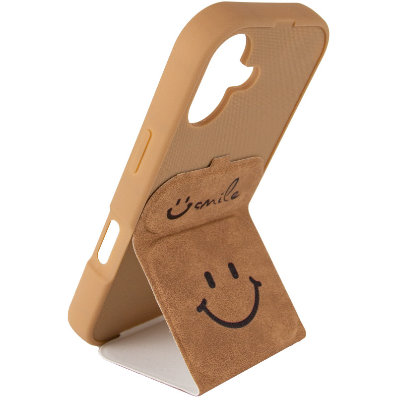 Чехол TPU Panel Stand для Apple iPhone 17 (6.3") (Soft Smile) в магазине vchehle.ua