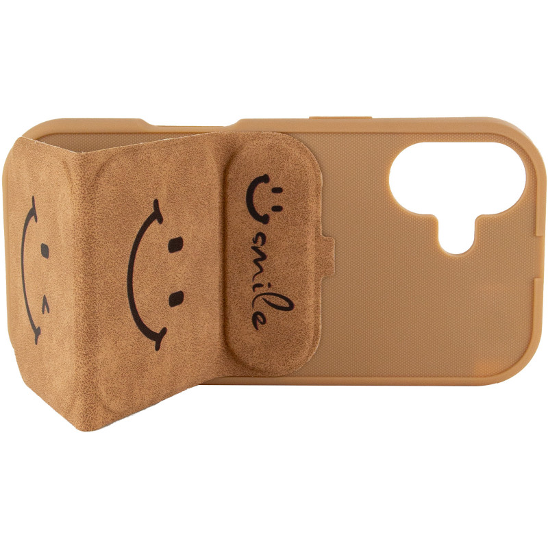 Купить Чехол TPU Panel Stand для Apple iPhone 17 (6.3") (Soft Smile) на vchehle.ua