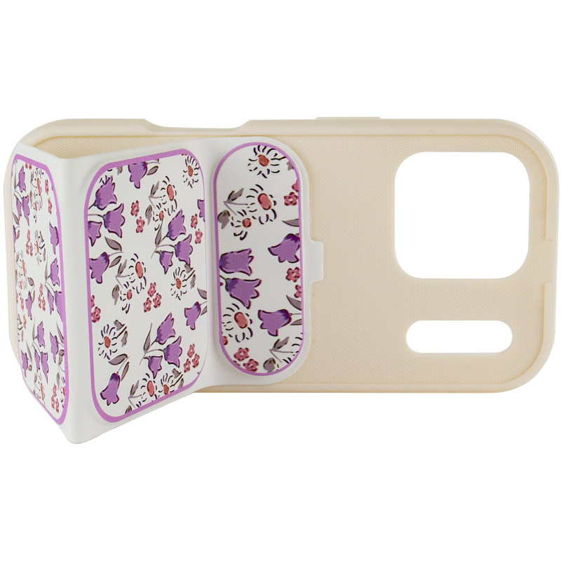 Купить Чехол TPU Panel Stand для Apple iPhone 17 Pro (6.3") (Floral Breeze) на vchehle.ua