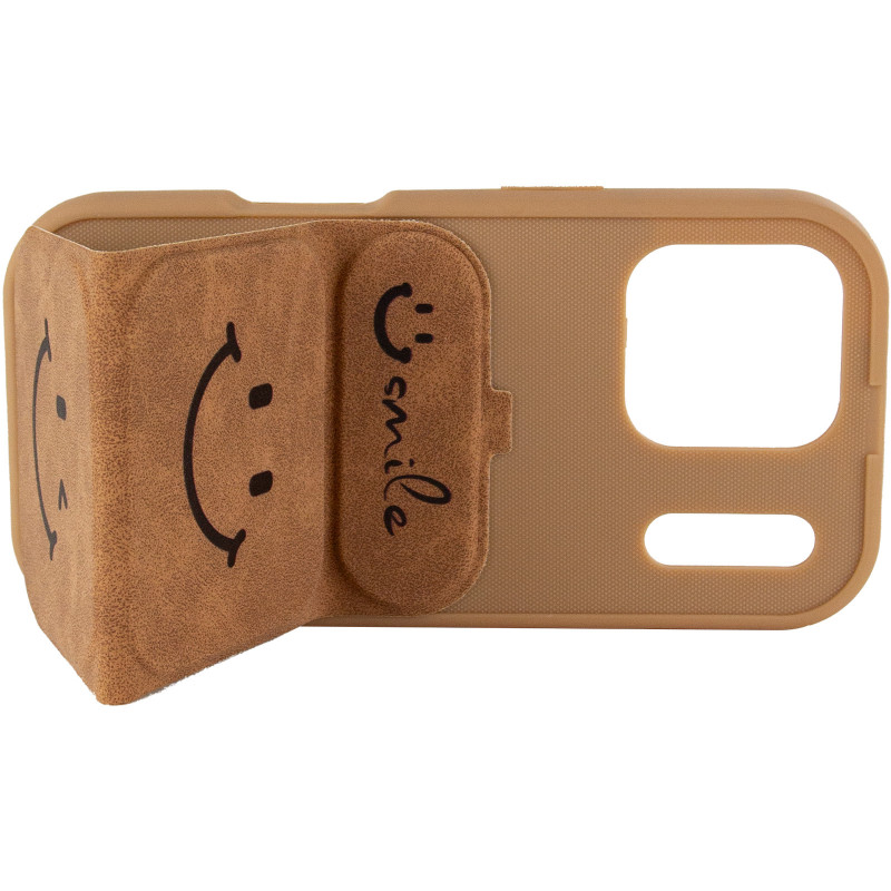 Купить Чехол TPU Panel Stand для Apple iPhone 17 Pro (6.3") (Soft Smile) на vchehle.ua