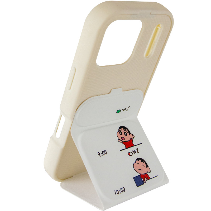 Чехол TPU Panel Stand для Apple iPhone 17 Pro Max (6.9") (Battery Mood) в магазине vchehle.ua