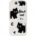 Фото Чехол TPU Panel Stand для Apple iPhone 17 Pro Max (6.9") (Black Cat) на vchehle.ua