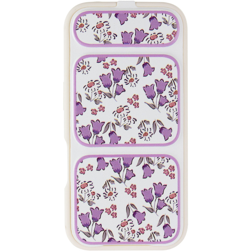Фото Чехол TPU Panel Stand для Apple iPhone 17 Pro Max (6.9") (Floral Breeze) на vchehle.ua