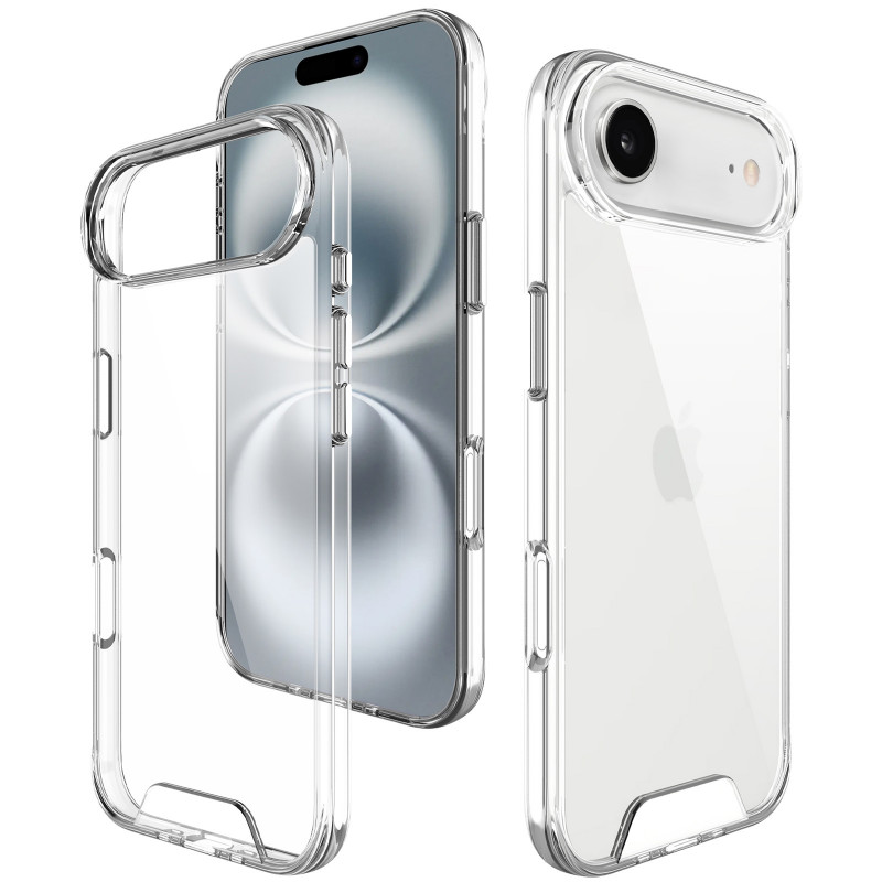Фото Чехол TPU Space Case transparent для Apple iPhone 17 Air (6.5") (Прозрачный) в магазине vchehle.ua