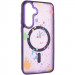 Чехол TPU+PC Flush with Magnetic Safe для Samsung Galaxy S24+ / S25+ (Dark purple)
