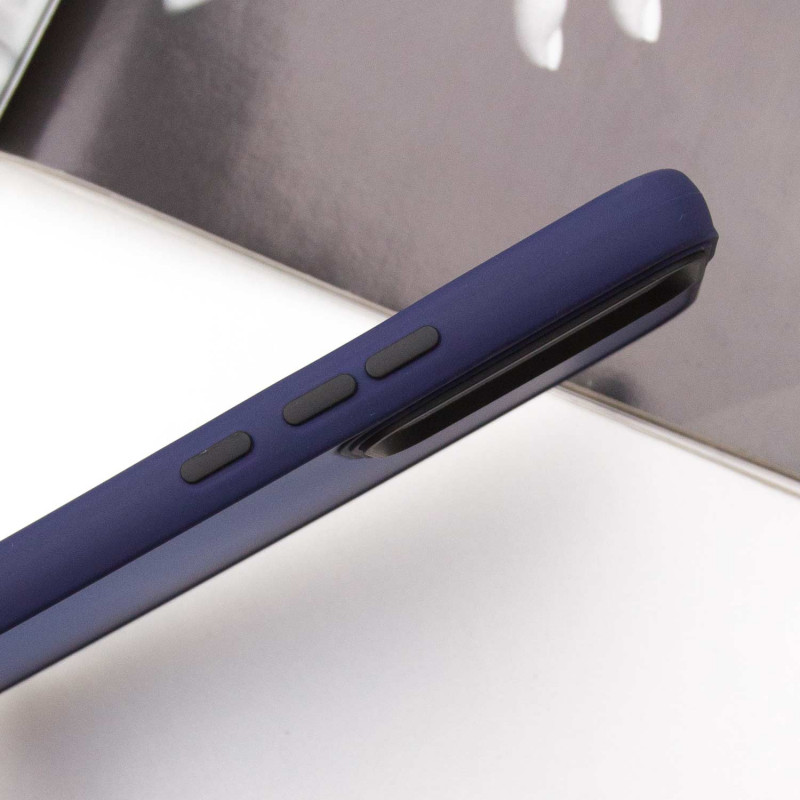 Купити Чохол TPU+PC Lyon Frosted на Samsung Galaxy S25 FE (Navy Blue) на vchehle.ua