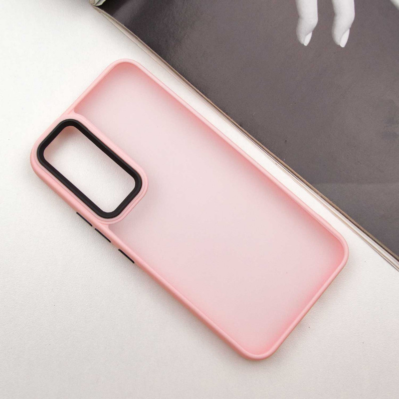 Фото Чохол TPU+PC Lyon Frosted на Samsung Galaxy S25 FE (Pink) на vchehle.ua