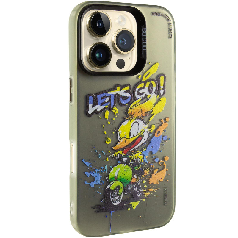 Чехол TPU+PC So Cool для Apple iPhone 16 Pro (6.3") (Let's Go)