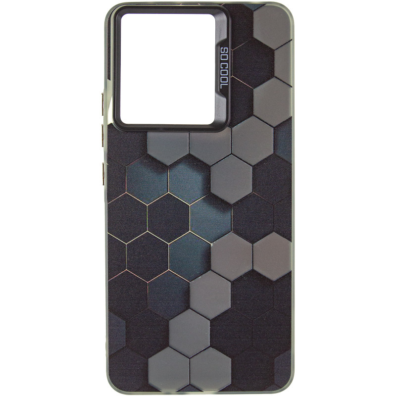 Фото Чохол TPU+PC So Cool на Xiaomi Redmi 13 4G/5G / Poco M6 4G (Honeycomb) на vchehle.ua