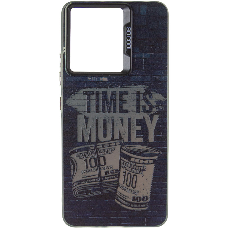 Фото Чохол TPU+PC So Cool на Xiaomi Redmi 13 4G/5G / Poco M6 4G (Time Money) на vchehle.ua