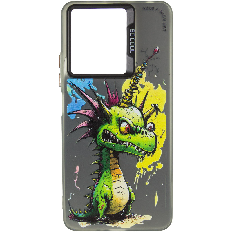 Фото Чохол TPU+PC So Cool на Xiaomi Redmi 13C / Poco C65 (Dragon) на vchehle.ua