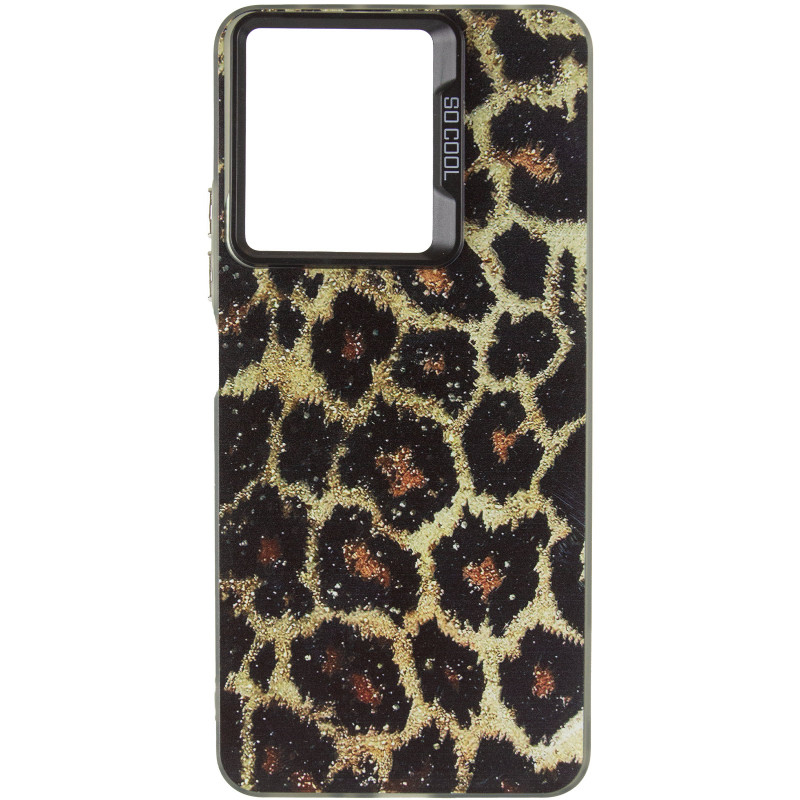 Фото Чохол TPU+PC So Cool на Xiaomi Redmi 13C / Poco C65 (Leopard) на vchehle.ua