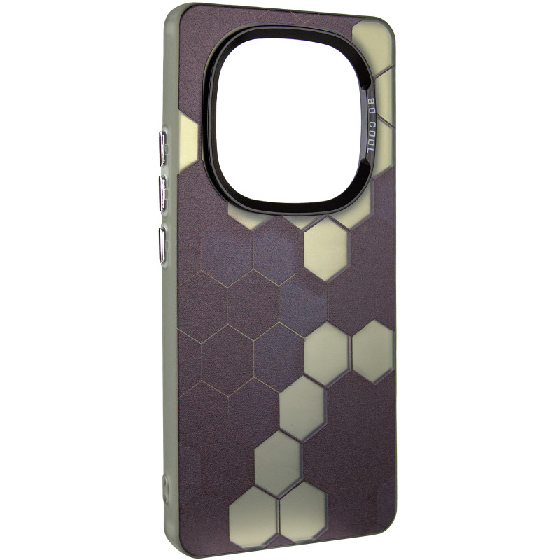 Чехол TPU+PC So Cool для Xiaomi Redmi 14C / A4 5G / Poco C75 (Honeycomb)