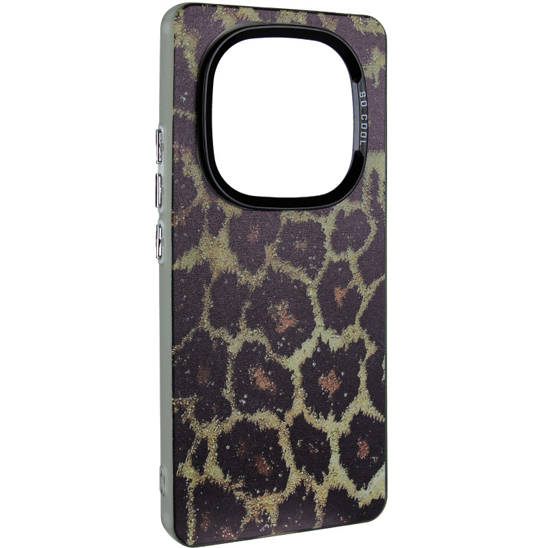 Чехол TPU+PC So Cool для Xiaomi Redmi 14C / A4 5G / Poco C75 (Leopard)