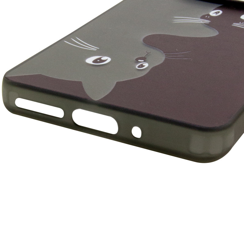 Купить Чехол TPU+PC So Cool для Xiaomi Redmi A3 / Poco C61 (Cats) на vchehle.ua