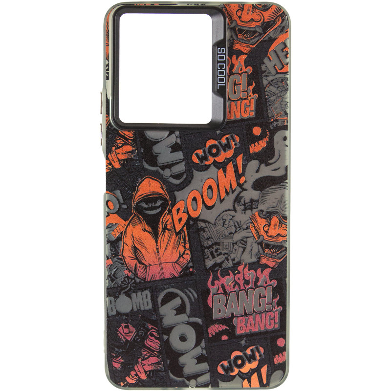 Фото Чохол TPU+PC So Cool на Xiaomi Redmi A5 4G / Poco C71 (Comics) на vchehle.ua