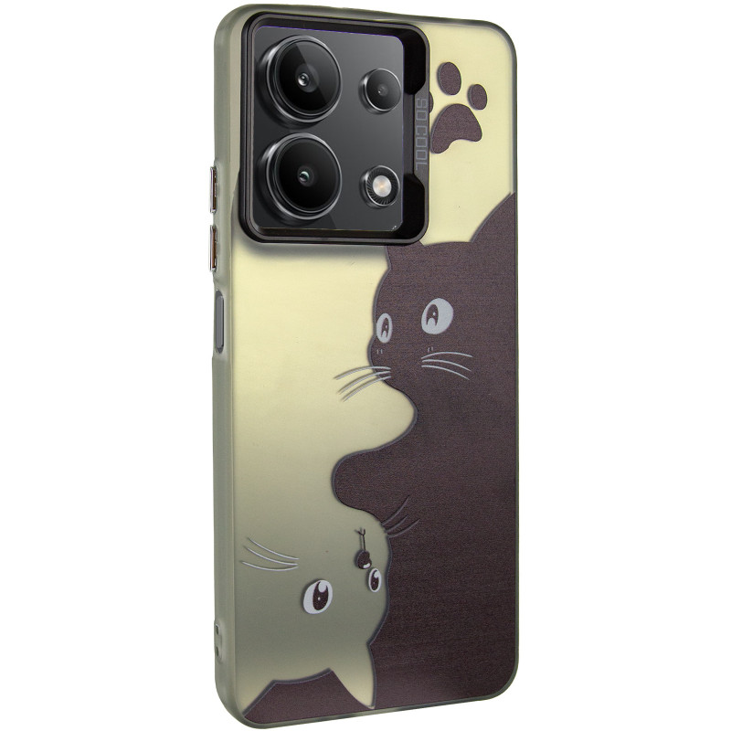 Чохол TPU+PC So Cool на Xiaomi Redmi Note 13 4G (Cats)