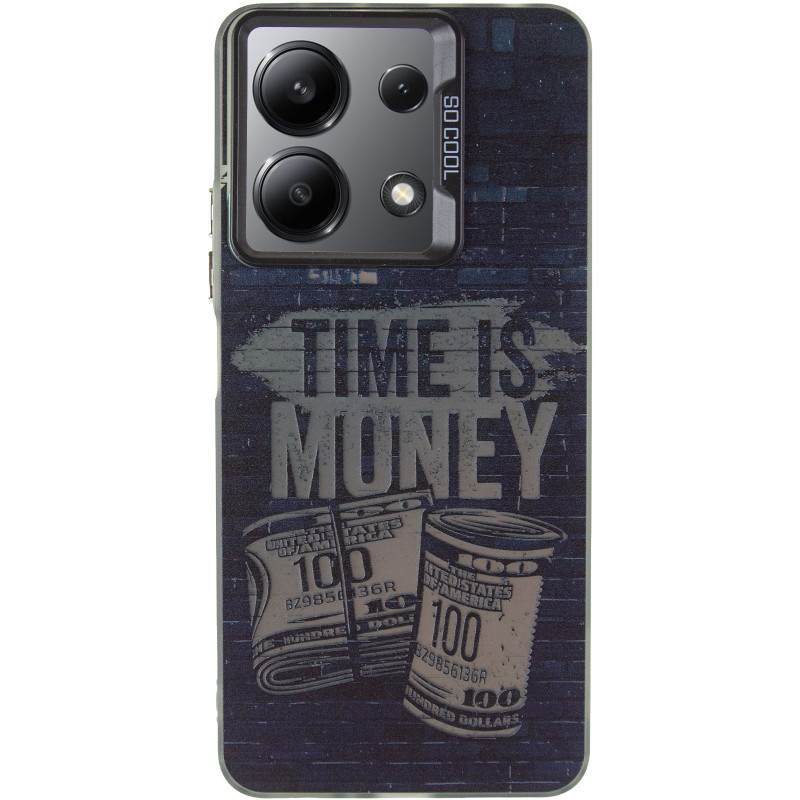 Фото Чохол TPU+PC So Cool на Xiaomi Redmi Note 13 4G (Time Money) на vchehle.ua