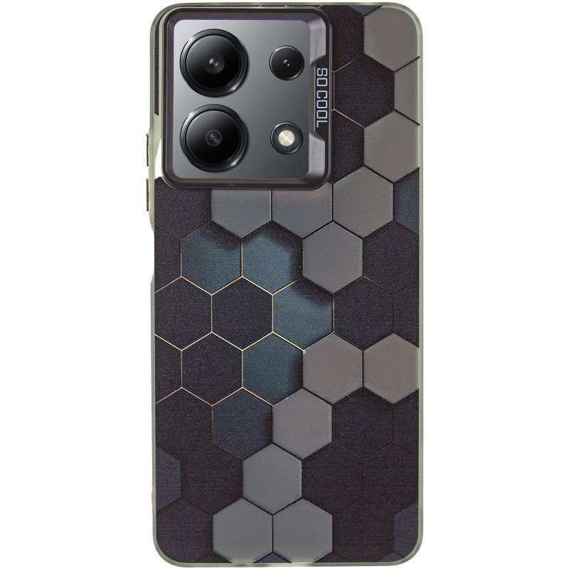 Фото Чехол TPU+PC So Cool для Xiaomi Redmi Note 13 5G (Honeycomb) на vchehle.ua
