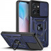Удароміцний чохол Ummi Camshield Serge Ring на Motorola Edge 50 Neo / 60 Neo (Синій / Navy)