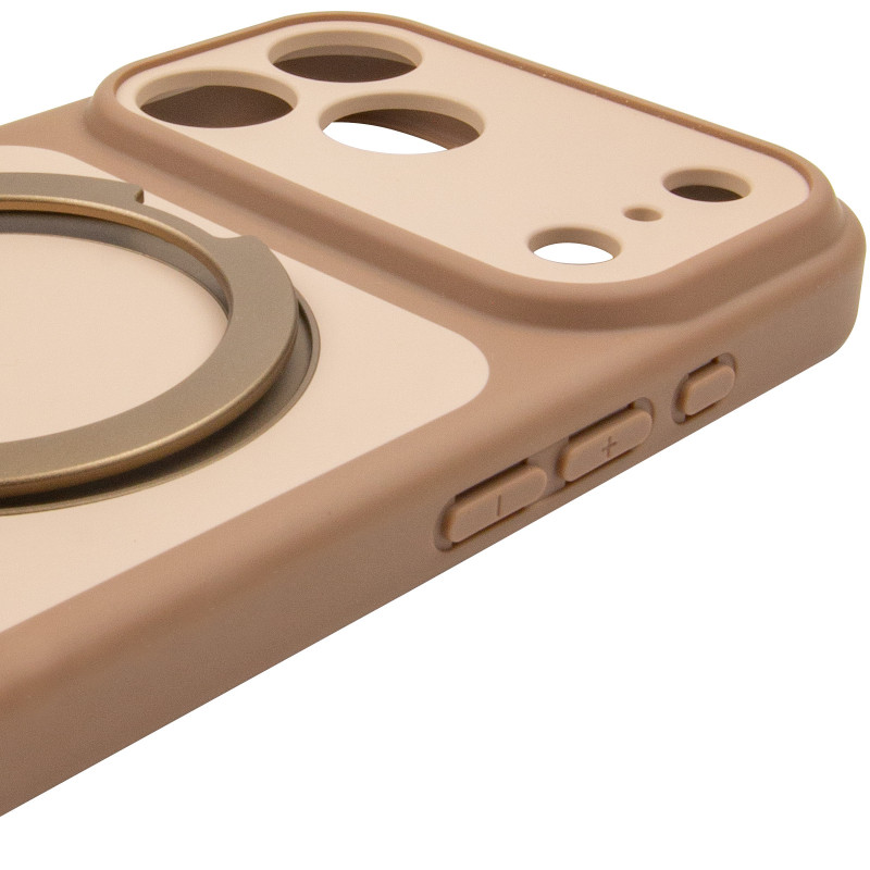 Замовити Чохол Ummi Full Camera with Magnetic Fit HQ Ring на Apple iPhone 17 Pro Max (6.9") (Brown Gold) на vchehle.ua