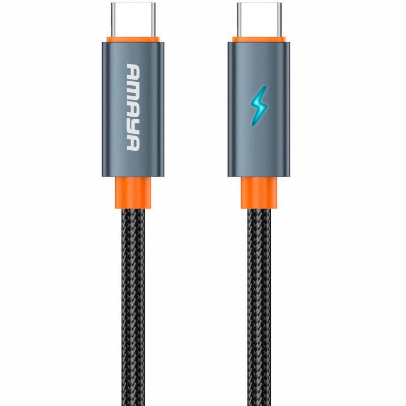 Дата кабель Amaya 58CC Type-C to Type-C 60W (1m) (Gray)