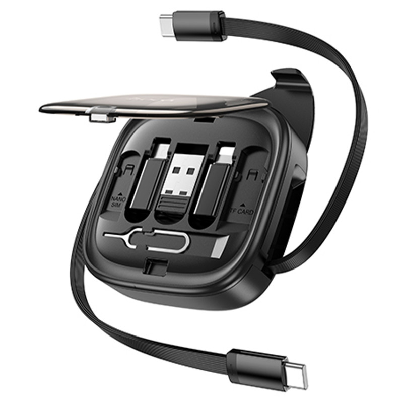 Дата кабель Hoco U140 with cable set 5in1 60W (0.95m) (Black)