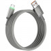 Фото Дата кабель WIWU C082 Maglink USB to Type-C 60W (1m) (Grey) в магазине vchehle.ua