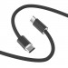 Фото Дата кабель WIWU C101 Essen Type-C to Type-C 240W (1.5m) (Black) в магазине vchehle.ua