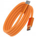 Фото Дата кабель WIWU C101 Essen Type-C to Type-C 240W (1.5m) (Orange) на vchehle.ua
