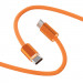 Фото Дата кабель WIWU C101 Essen Type-C to Type-C 240W (1.5m) (Orange) в магазине vchehle.ua