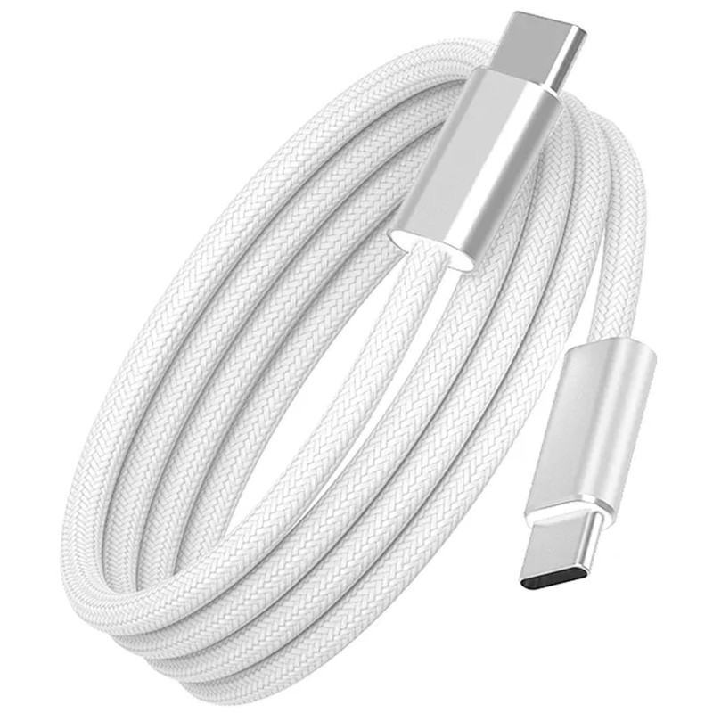 Фото Дата кабель WIWU C101 Essen Type-C to Type-C 240W (1.5m) (White) на vchehle.ua