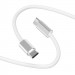 Фото Дата кабель WIWU C101 Essen Type-C to Type-C 240W (1.5m) (White) в магазине vchehle.ua