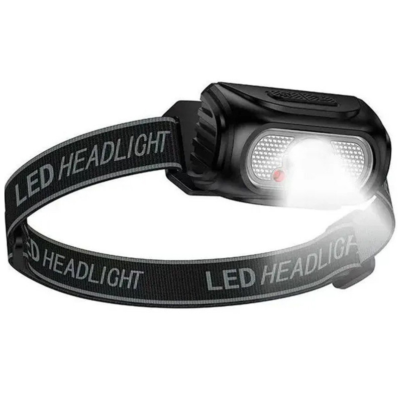 Фото Ліхтар із кріпленням на голову Hoco DL24 (500mAh) (Black) в маназині vchehle.ua