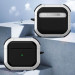 Фото Футляр противоударный Black ed. для наушников Airpods 4 (White) на vchehle.ua
