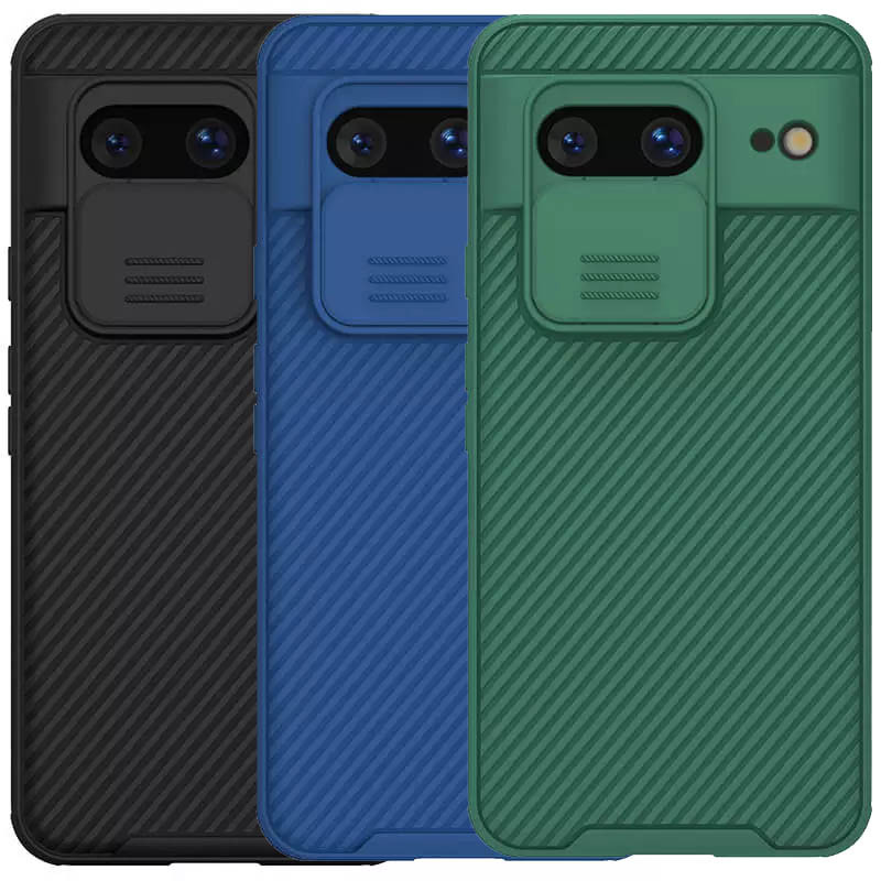 Карбонова накладка Nillkin CamShield Pro на Google Pixel 8