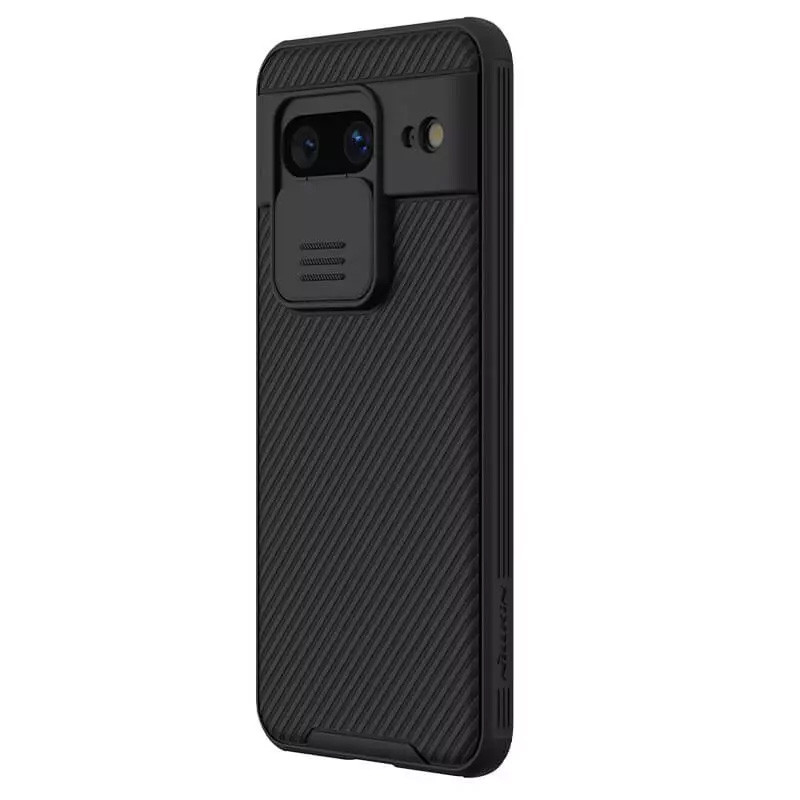 Фото Карбонова накладка Nillkin CamShield Pro на Google Pixel 8 (Black) в маназині vchehle.ua