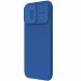 Фото Карбоновая накладка Nillkin CamShield Pro Magnetic для Apple iPhone 16 Pro Max (6.9") (Blue) в магазине vchehle.ua