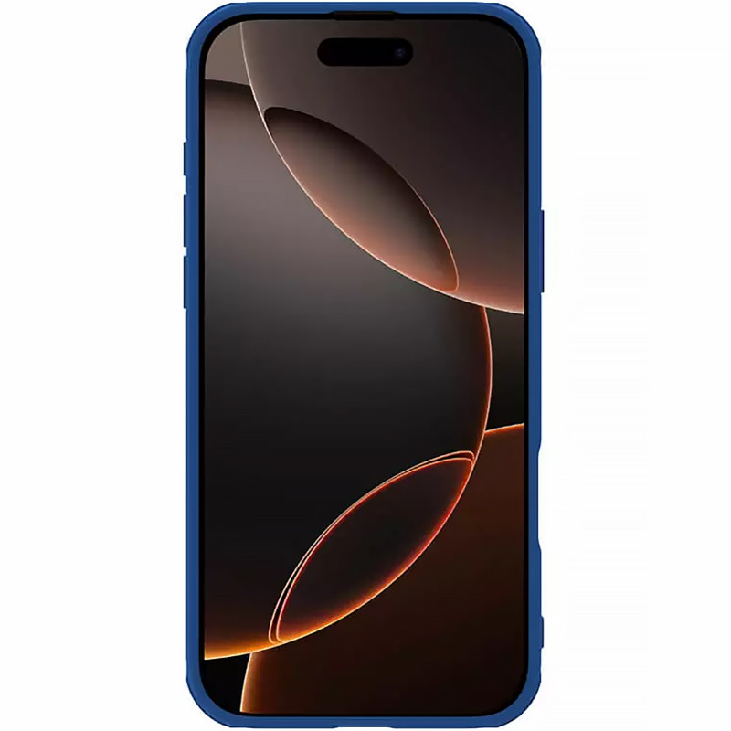 Карбоновая накладка Nillkin CamShield Pro Magnetic для Apple iPhone 16 Pro Max (6.9") (Blue) в магазине vchehle.ua