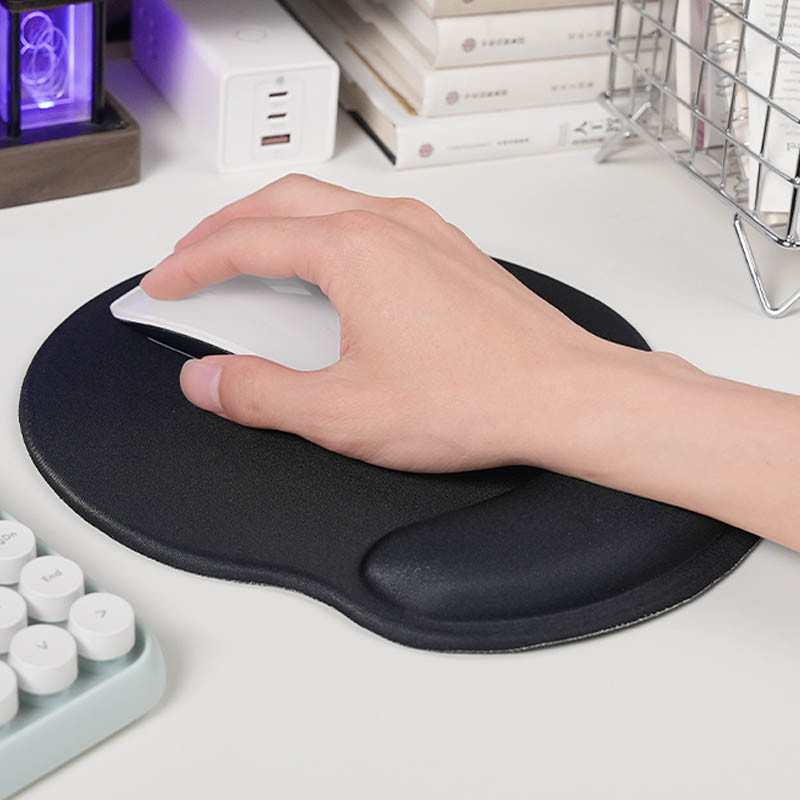Купити Килимок для мишки Hoco GM30 (230*215mm) with wrist rest (Black) на vchehle.ua