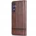 Фото Кожаный чехол-книжка AZNS Classic series для Samsung Galaxy A36 5G / A37 5G / A56 5G (Dark Brown) на vchehle.ua