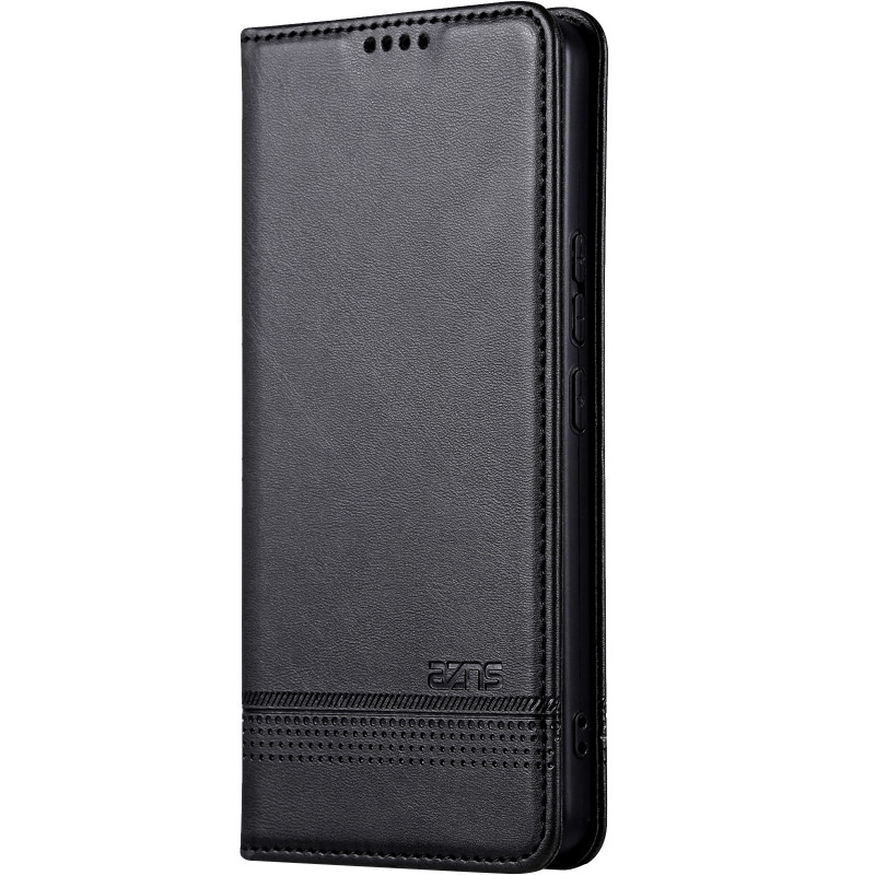 Шкіряний чохол-книжка AZNS Classic series на Samsung Galaxy A57 5G (Black)