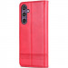 Фото Шкіряний чохол-книжка AZNS Classic series на Samsung Galaxy A57 5G (Red) на vchehle.ua