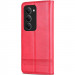 Фото Кожаный чехол-книжка AZNS Classic series для Xiaomi Redmi 15 (EU) (Red) на vchehle.ua