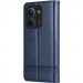 Фото Кожаный чехол-книжка AZNS Classic series для Xiaomi Redmi 15C (EU) / Poco C85 (EU) (Dark Blue) на vchehle.ua