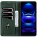 Фото Кожаный чехол-книжка AZNS Classic series для Xiaomi Redmi 15C (EU) / Poco C85 (EU) (Dark Green) в магазине vchehle.ua
