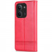 Фото Кожаный чехол-книжка AZNS Classic series для Xiaomi Redmi 15C (EU) / Poco C85 (EU) (Red) на vchehle.ua