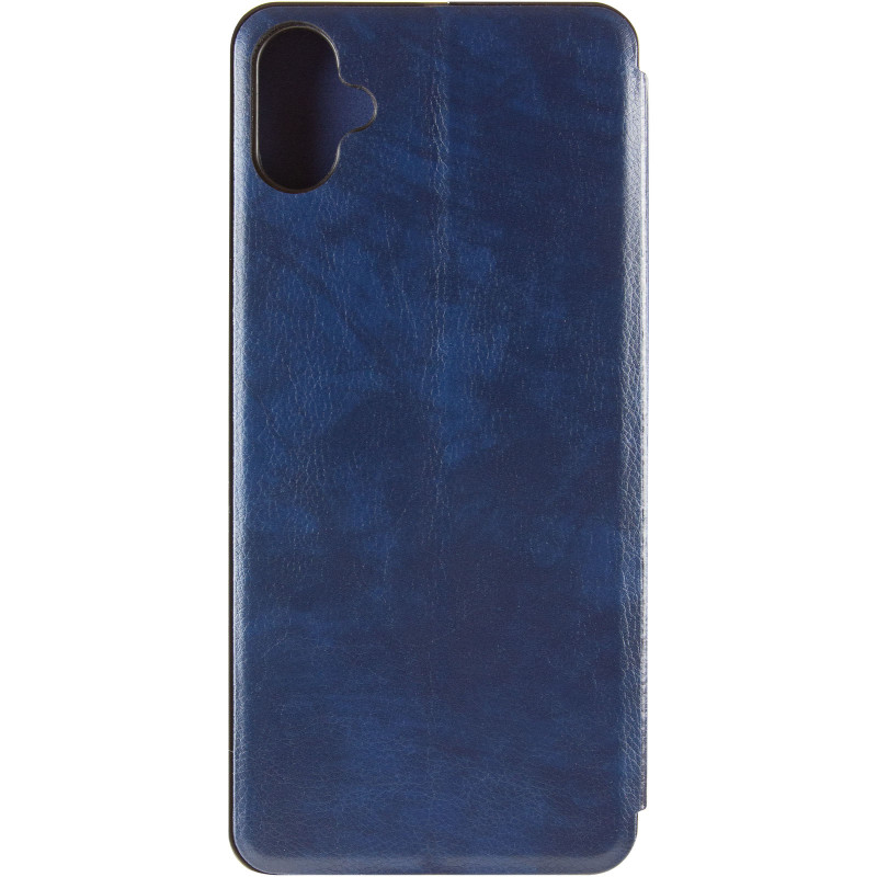 Кожаный чехол-книжка Belora для Samsung Galaxy A07 / A06 (Midnight Blue) в магазине vchehle.ua
